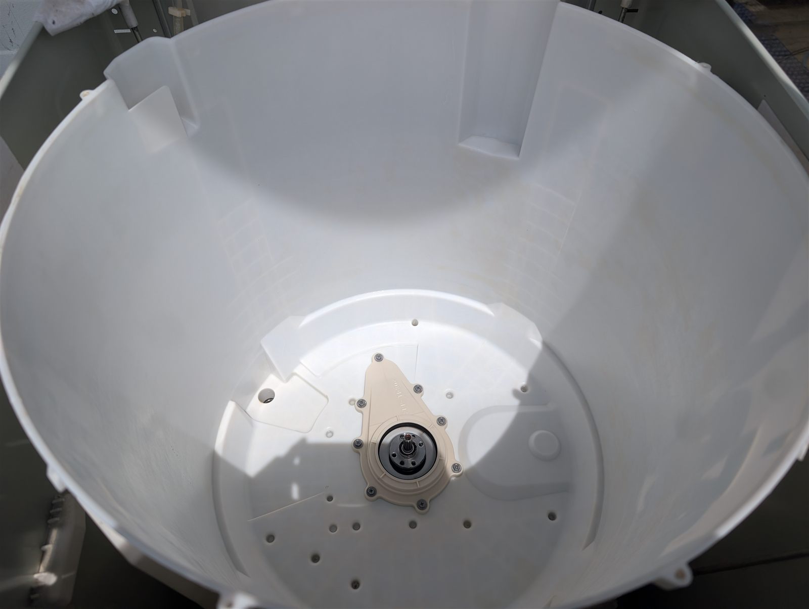 シャープ縦型洗濯機（9.0kg）の分解洗浄事例｜松本市 アフター